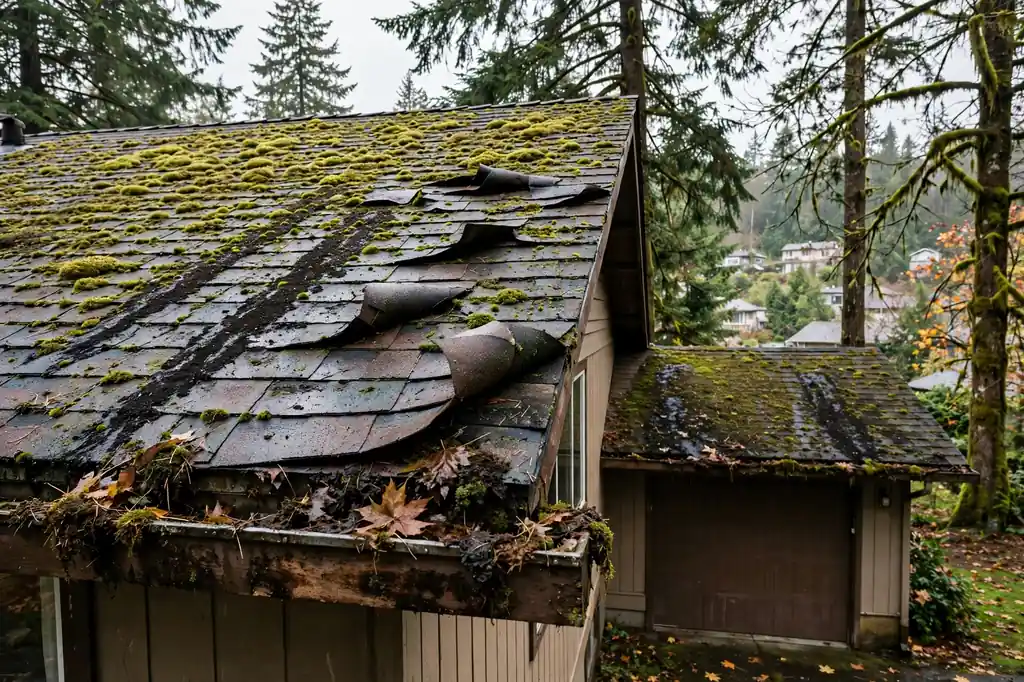 common roof moss problems eugene