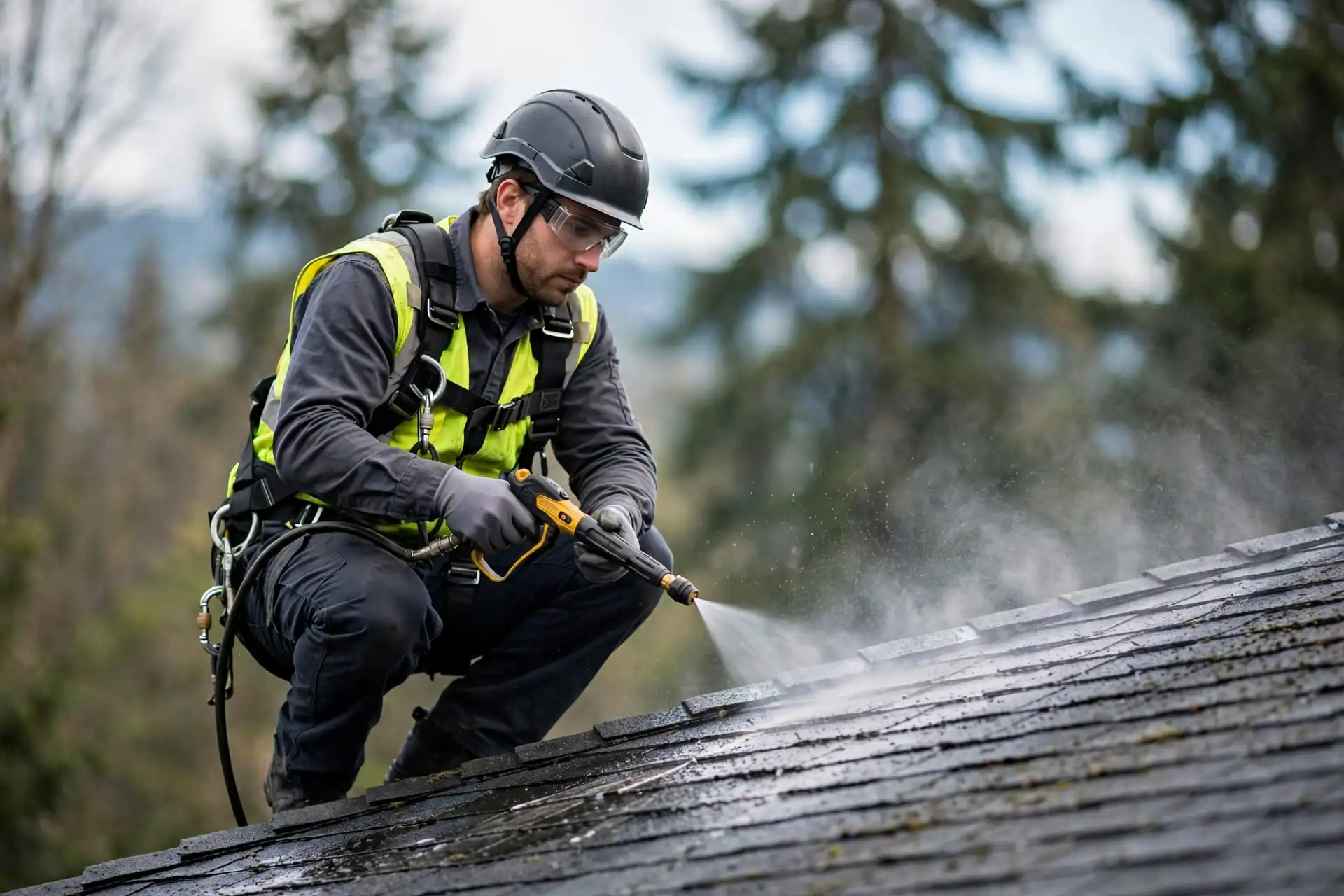 eugene roof gutter cleaning