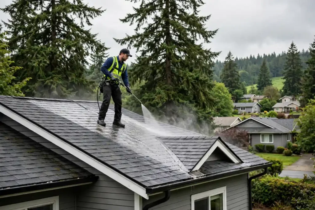 roof cleaning springfield oregon