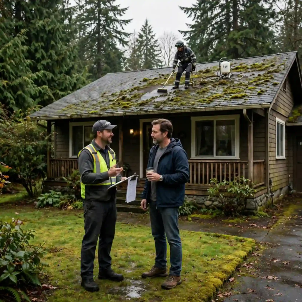 roof moss removal oregon