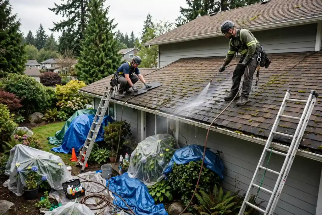 simple and proven roof cleaning