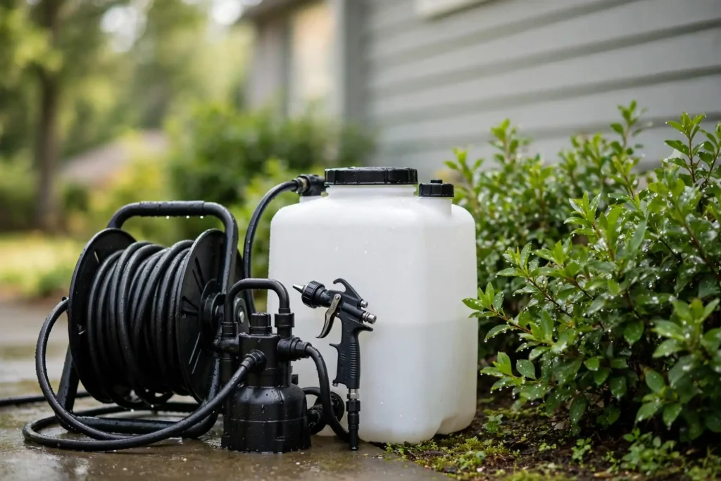 soft wash equipment hose